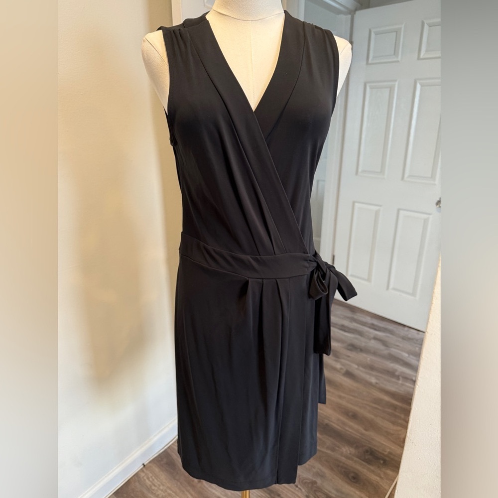 Banana Republic Black Wrap Dress – Women’s Size S